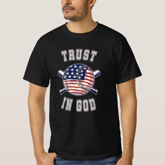 Vertrouwen in God T-shirt (Voorkant)