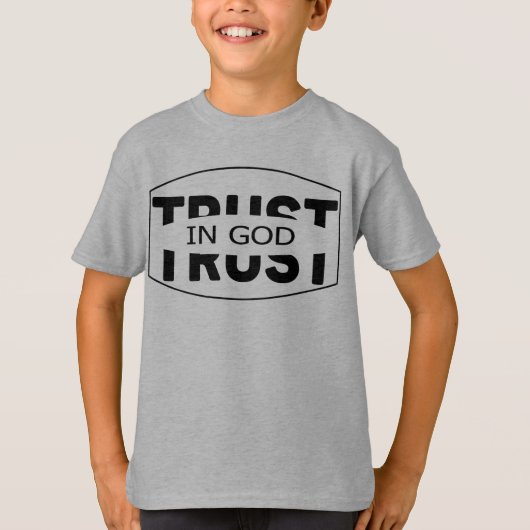 VERTROUWEN IN GOD T-SHIRT (Voorkant)