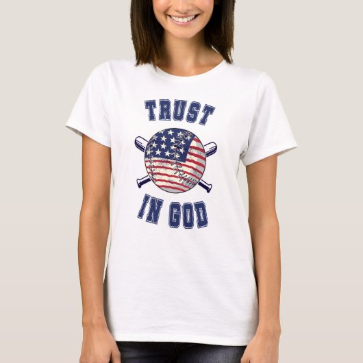 Vertrouwen in God T-shirt (Voorkant)