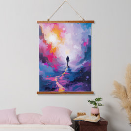 Vertrouwen in GOD - Watercolor design 2025 Hangend Wandkleed