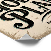 Vertrouwen in Gods plan  Christelijke muurkunst Poster (Hoek)