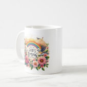 Vertrouwen in Gods timing Koffiemok (Voorkant links)