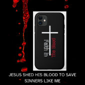 Vertrouwen in het Christelijk kruis van het bloed Case-Mate iPhone Case