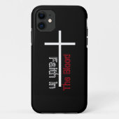 Vertrouwen in het Christelijk kruis van het bloed Case-Mate iPhone Case (Achterkant)