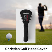 Vertrouwen in het Christelijk kruis van het bloed Golfheadcover