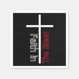 Vertrouwen in het Christelijk kruis van het bloed Servet