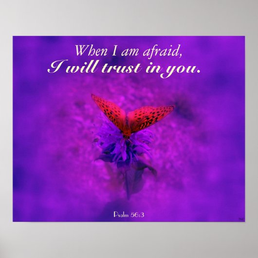 Vertrouwen in het Christelijk Poster van de goddel (Voorkant)