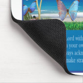 Vertrouwen in het Lord-spreekwoord 3:5-6 Muismat (Hoek)