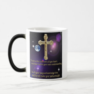 Vertrouwen in het Lord-spreekwoord 3:5-geschenken Magische Mok