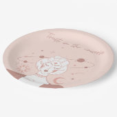 Vertrouwen in het universum Spirituele positivitei Papieren Bordje (Gekanteld)