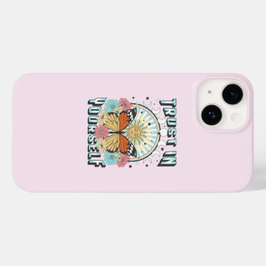 Vertrouwen in jezelf | Heelzon en vlinder Case-Mate iPhone Case (Achterkant (horizontaal))