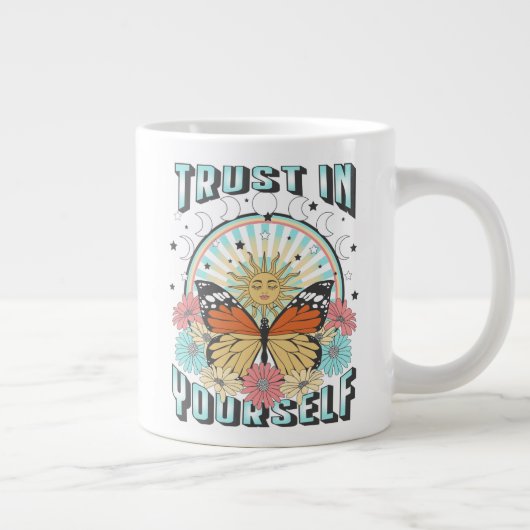 Vertrouwen in jezelf | Heelzon en vlinder Grote Koffiekop (Rechts)