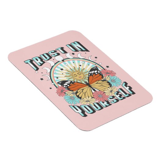 Vertrouwen in jezelf | Heelzon en vlinder Magneet (Rechterzijde)