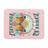 Vertrouwen in jezelf | Heelzon en vlinder Magneet (Horizontaal)