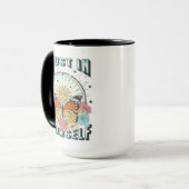 Vertrouwen in jezelf | Heelzon en vlinder Mok (Voorkant links)