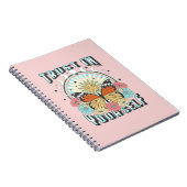 Vertrouwen in jezelf | Heelzon en vlinder Notitieboek (Rechterzijde)