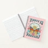 Vertrouwen in jezelf | Heelzon en vlinder Notitieboek (Binnen)