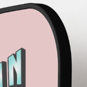 Vertrouwen in jezelf | Heelzon en vlinder Pickleball Paddle (Links Detail)