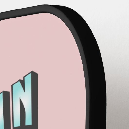 Vertrouwen in jezelf | Heelzon en vlinder Pickleball Paddle (Links Detail)