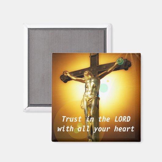 Vertrouwen in Jezus Magneet (Voorkant / Achterkant)