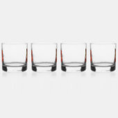 Vertrouwen in kleur: Retro Radiance Pinup Whisky Glas (Links)