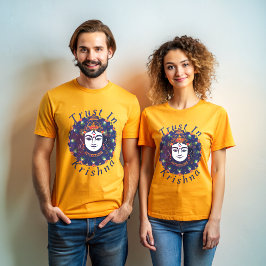Vertrouwen in Krishna Inspirerend T-shirt