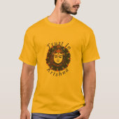 Vertrouwen in Krishna Inspirerend T-shirt (Voorkant)