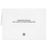 Vertrouwen in Lord Forest Path All Occasion Card (Achterkant Horizontaal)