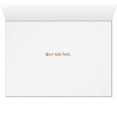 Vertrouwen in Lord Forest Path All Occasion Card (Binenzijde Horizontaal (Onderkant))