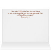 Vertrouwen in Lord Forest Path All Occasion Card (Binnen Horizontaal (Boven))