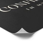 Vertrouwen in My Soul Coffee Mok Typografie Poster (Hoek)