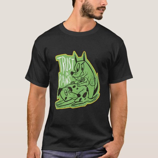 Vertrouwen in Tattoo honden honden Hond Eigenaar I T-shirt (Voorkant)