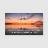 Vertrouwen Inspirerende Fotografie Magnet van het (Voorkant)