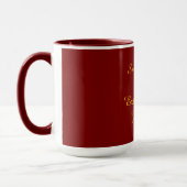Vertrouwen Inspirerende Koffiemok Mok (Links)