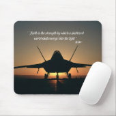 Vertrouwen is de kracht waarmee een verscheurde we muismat (Met muis)