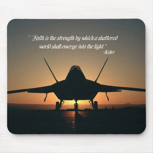 Vertrouwen is de kracht waarmee een verscheurde we muismat (Voorkant)