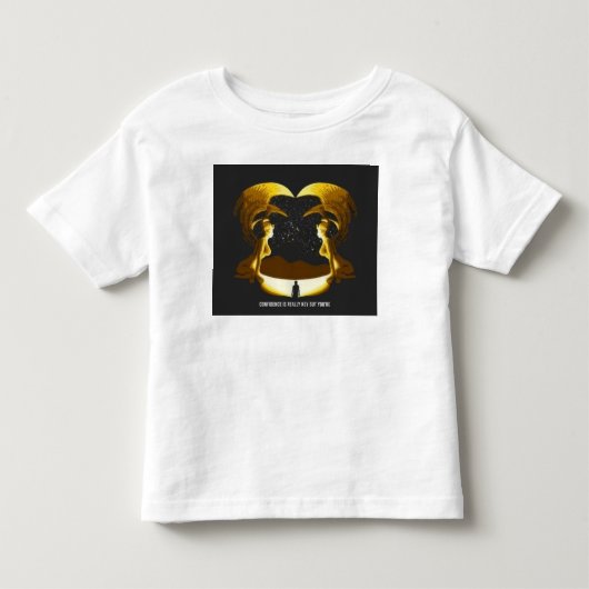 Vertrouwen is de sleutel kinder shirts (Voorkant)