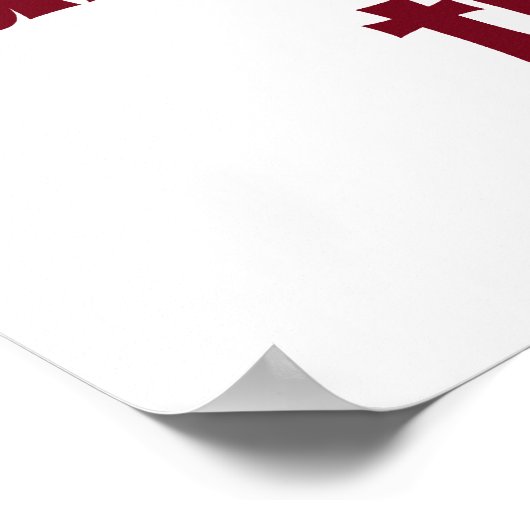 Vertrouwen is een gevolg van discipline - vertrouw poster (Hoek)