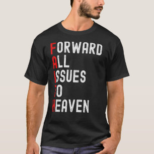 Vertrouwen is gebaseerd op alle problemen van de h t-shirt
