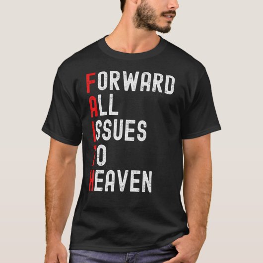 Vertrouwen is gebaseerd op alle problemen van de h t-shirt (Voorkant)