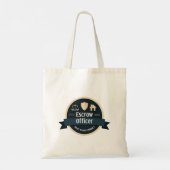 Vertrouwen Is Onze Valuta – Escrow Officer Tote Bag (Achterkant)