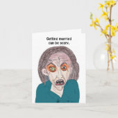 Vertrouwen kan eng zijn. kaart (Gele Bloem)