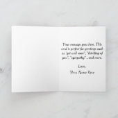 Vertrouwen maakt dingen niet makkelijk, Christelij Kaart (Binnen)