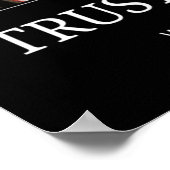 VERTROUWEN MAAR VERIFIËREN! Poster (Hoek)