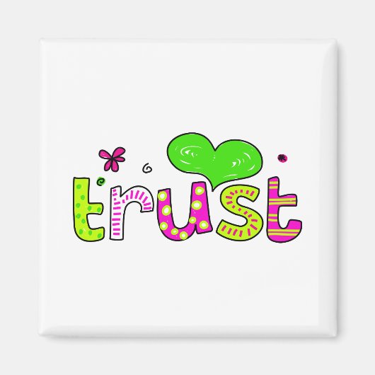 Vertrouwen Magneet (Voorkant)