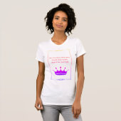 "Vertrouwen moet verdiend worden – Inspirerend quo T-shirt (Voorkant volledig)
