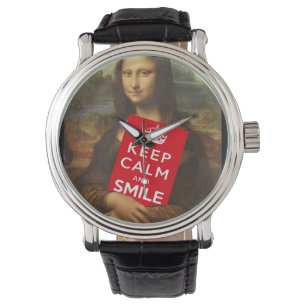 Vertrouwen Mona Lisa! Horloge
