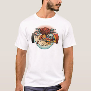 Vertrouwen Niemand T-Shirt, Traditioneel Tattoo T- T-shirt