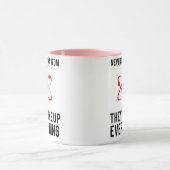 VERTROUWEN NOOIT EEN ATOM MOK (Midden)