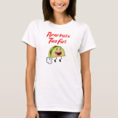 VERTROUWEN NOOIT EEN TACO-BEGIN T-SHIRT (Voorkant)